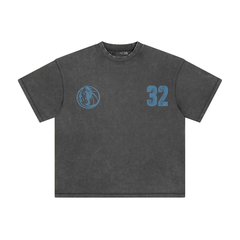 Athentiq Cooper Flagg 'Dallas' T-Shirt 'Vintage Dark Grey'