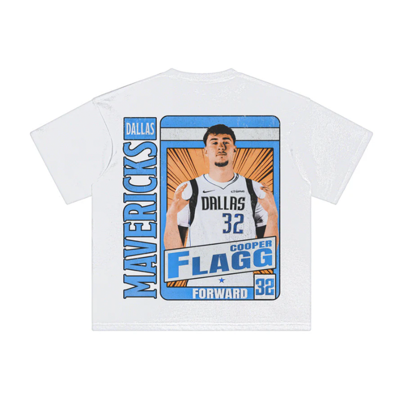 Athentiq Cooper Flagg 'Big Face' T-Shirt 'White'