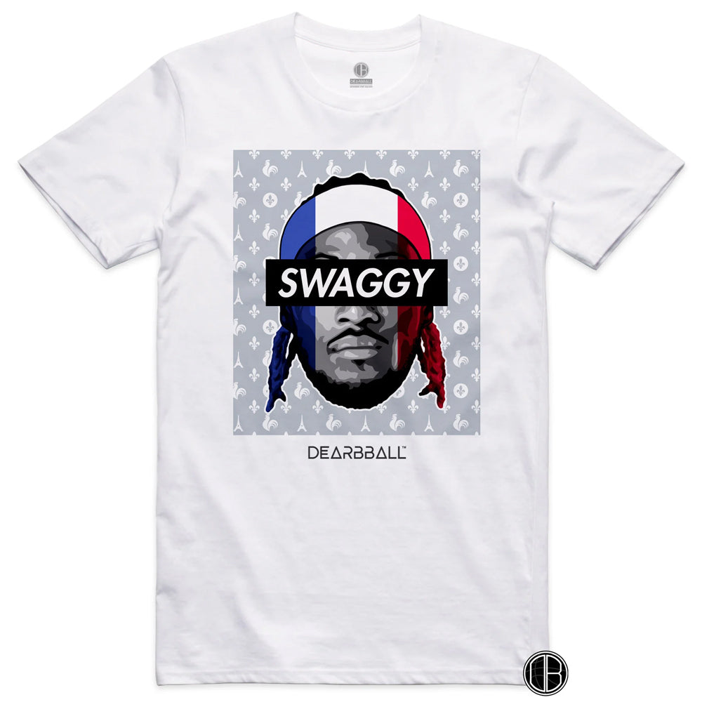 DearBBall Tee - Andrew Albicy Swaggy France Royaute 'White'