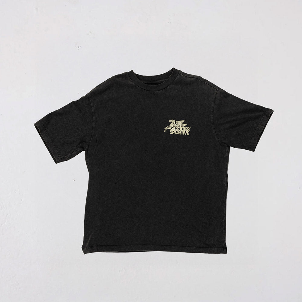 Goodies Sportive Dusty Premium Pegasus Tee T-shirt 'Black'