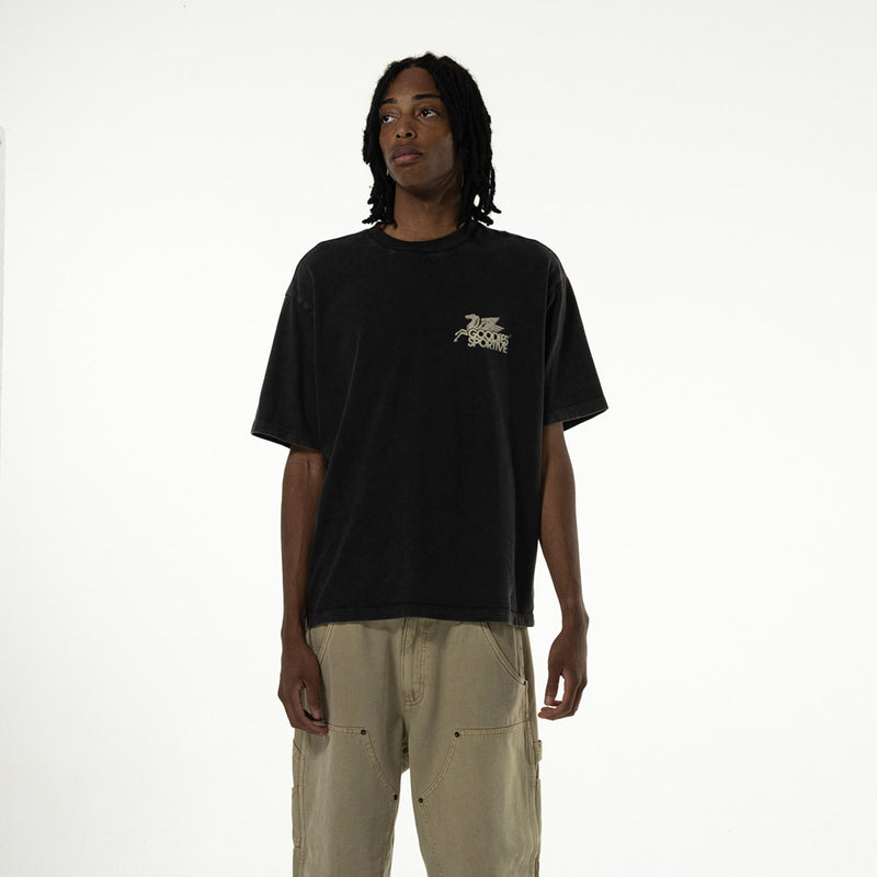 Goodies Sportive Dusty Premium Pegasus Tee T-shirt 'Black'