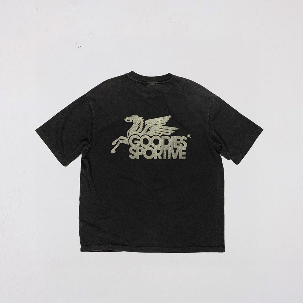 Goodies Sportive Dusty Premium Pegasus Tee T-shirt 'Black'