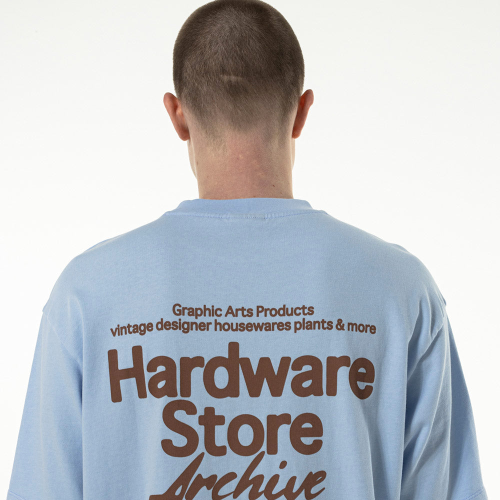 Goodies Sportive Hardware Store Tee T-shirt 'Blue/Brown'