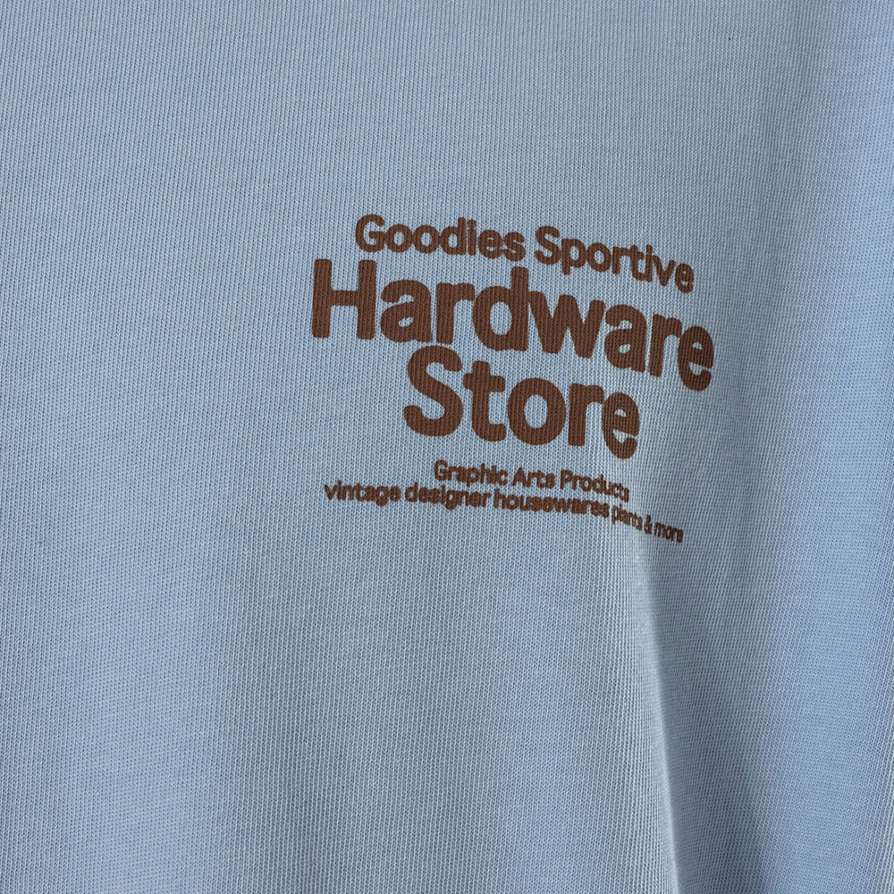 Goodies Sportive Hardware Store Tee T-shirt 'Blue/Brown'