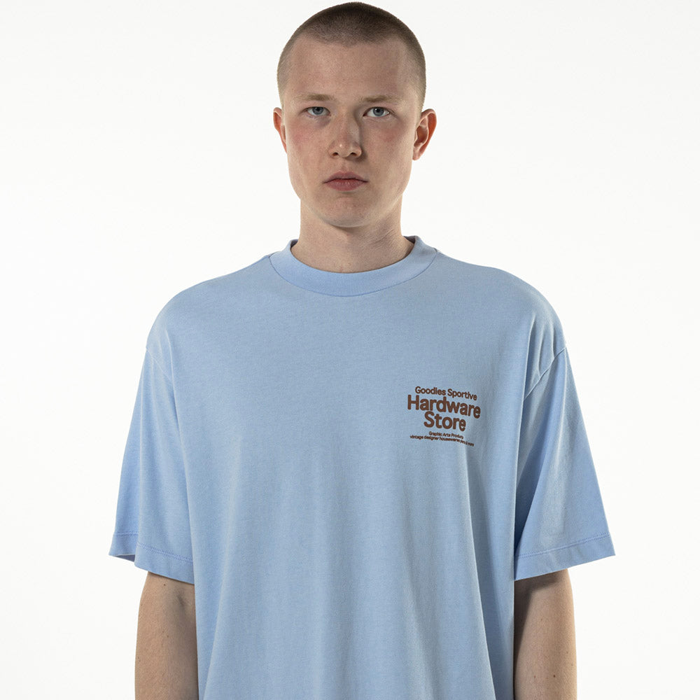 Goodies Sportive Hardware Store Tee T-shirt 'Blue/Brown'