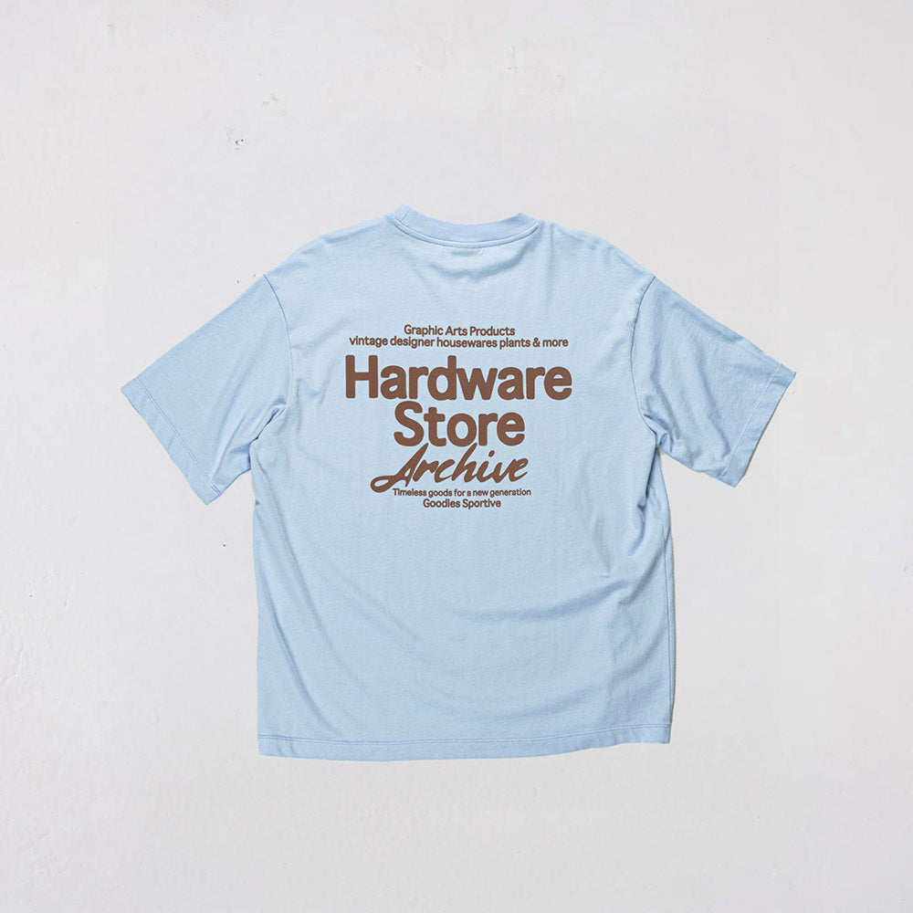 Goodies Sportive Hardware Store Tee T-shirt 'Blue/Brown'