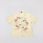 Goodies Sportive Keep The Flowers Shirt 'Ecru'