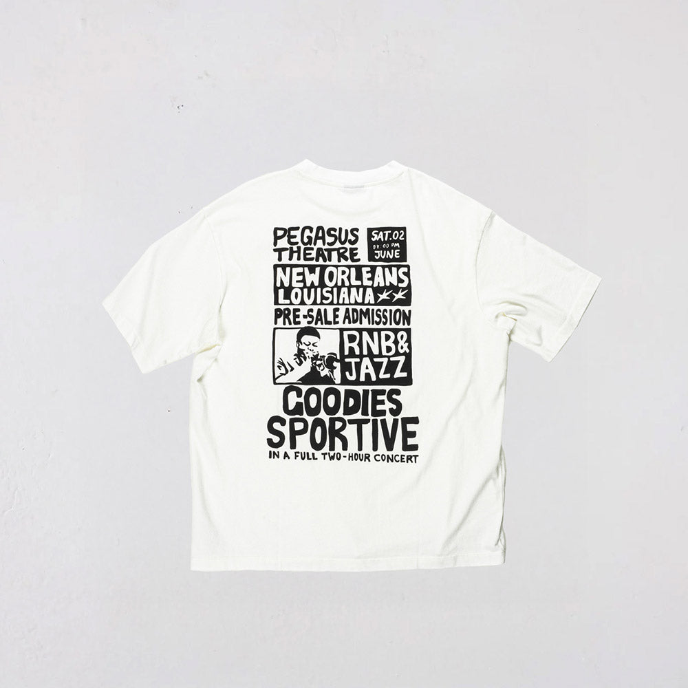 Goodies Sportive New Orleans Tee T-shirt 'White'