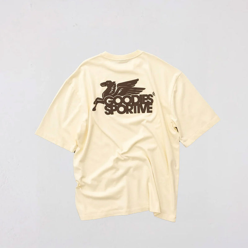 Goodies Sportive New Pegasus Tee T-shirt 'Butter'