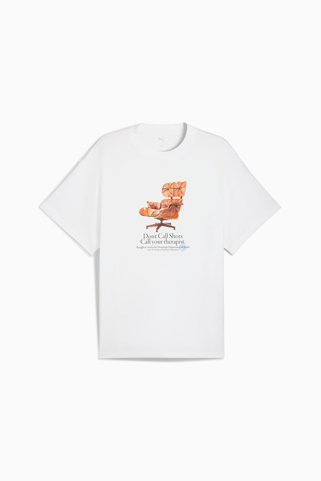 Puma Hooptopia Hooptopian Health Tee 'White'