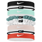 Nike Flex Classic Mixed Hair Ties 8Pk Black/Black/White