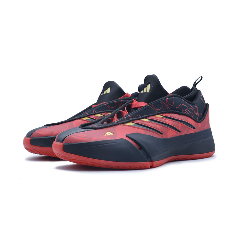 BAPE x Adidas Dame 9 "Better Scarlet" Basketball Shoes 'Meipou/Noiess/Ormeta'