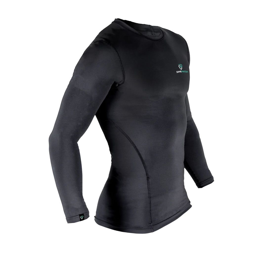 Gamepatch Compression shirt long sleeves Black