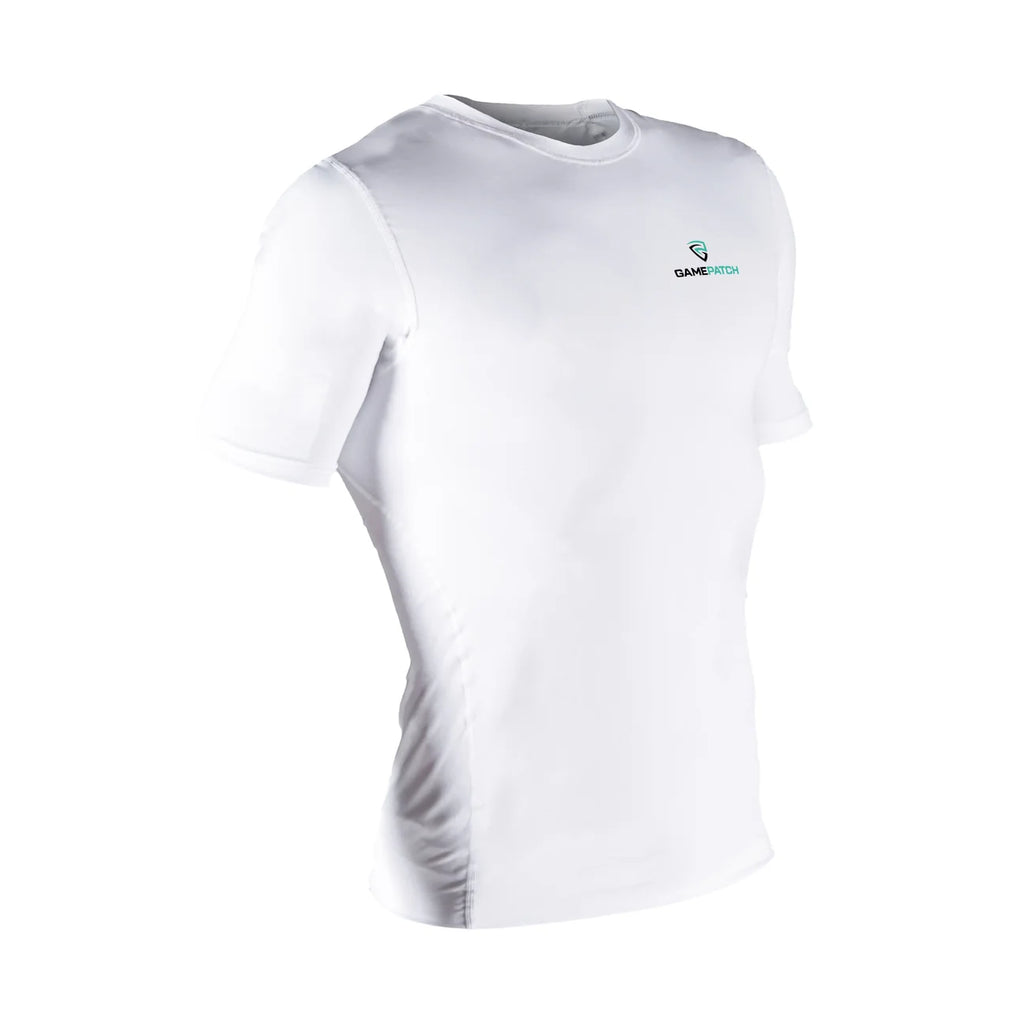 Gamepatch Compression shirt short sleeves White