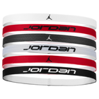 Jordan Elastic Sport Headbands 6 Pk 'Printed White/Gym Red/Black'