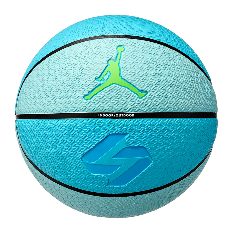 Nike Jordan Playground 8P L. Doncic Size 7 "Copa/Black/Laser Blue/Green' basketball