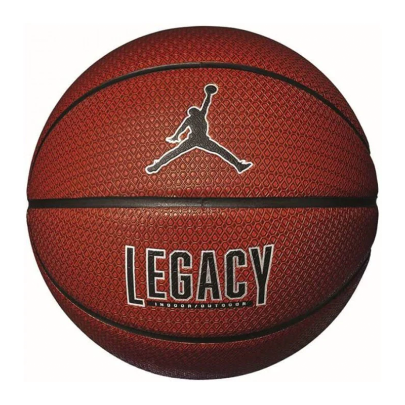 Jordan Legacy 2.0 8P Size 7 'Amber/Black/Silver' Basketball