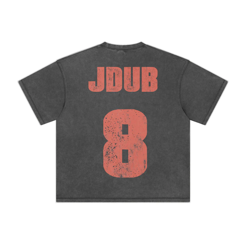 Athentiq Jalen Williams 'JDUB OKC' T-Shirt 'Vintage Dark Grey'