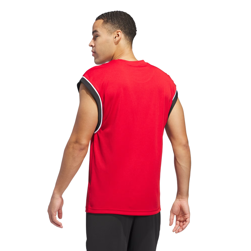 Adidas Basketball All-World Sleeveless Tank Top 'Red'