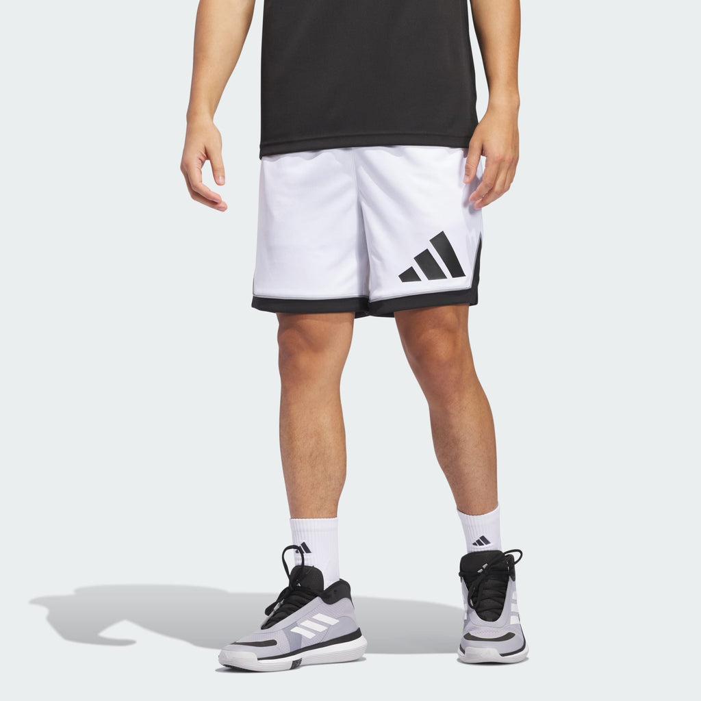 Adidas Basketball Shorts 'Badge of Sports - White'