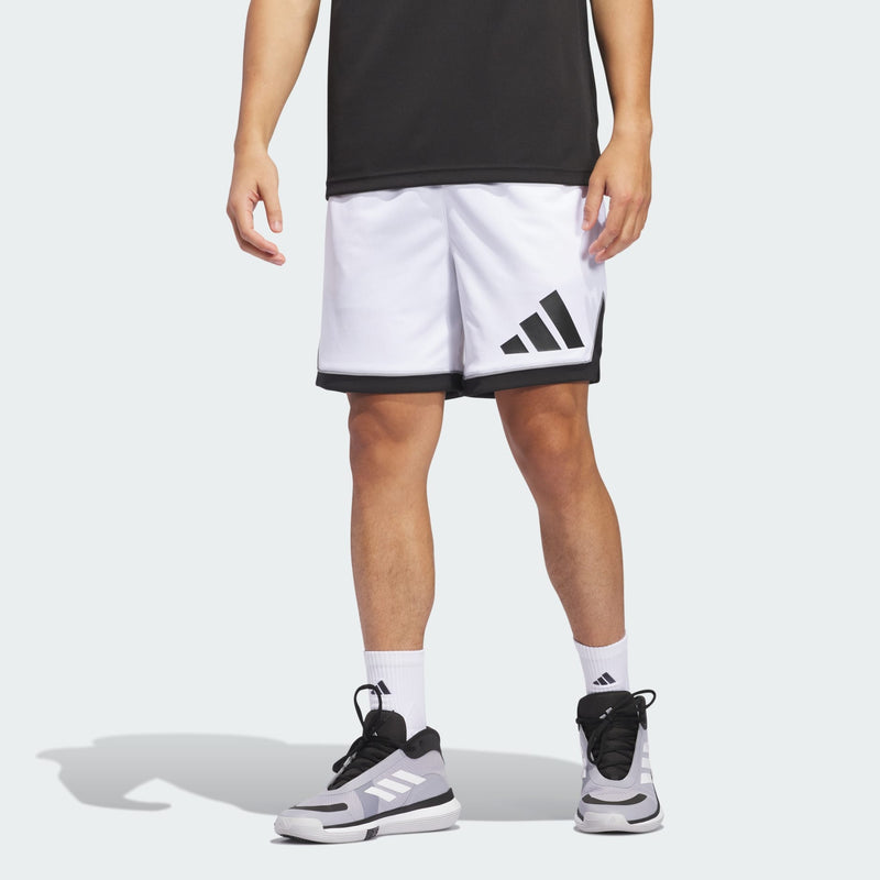 Adidas Basketball Shorts 'Badge of Sports - White'