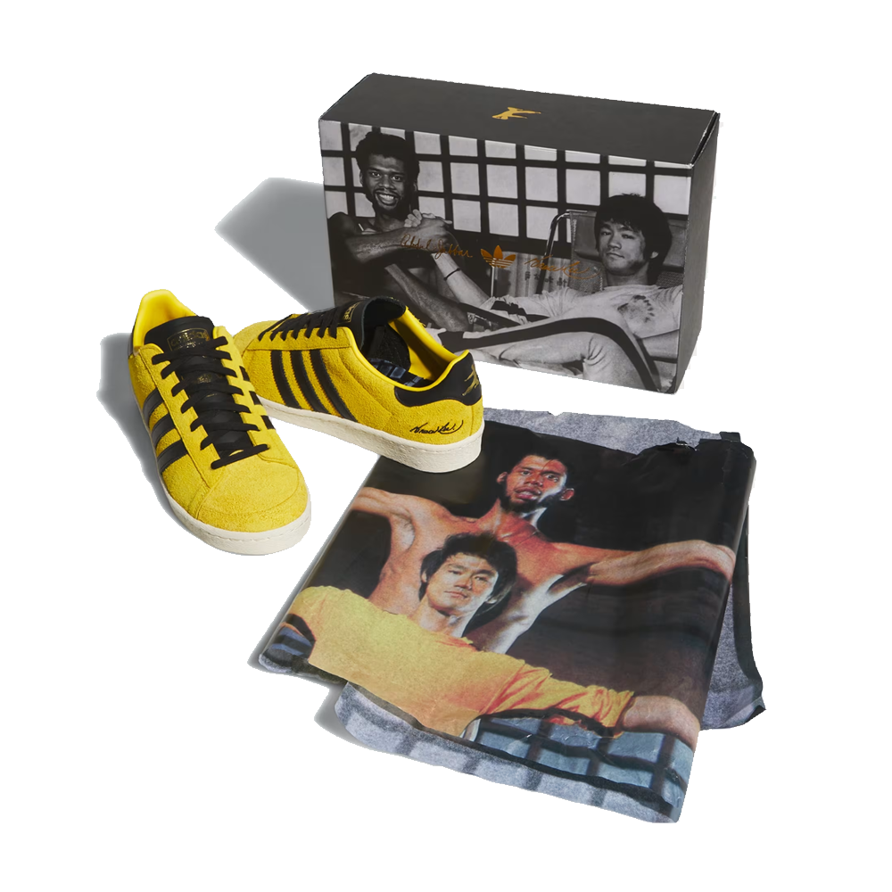 Adidas Jabbar Lo x Bruce Lee Shoes 'Yellow/Black'