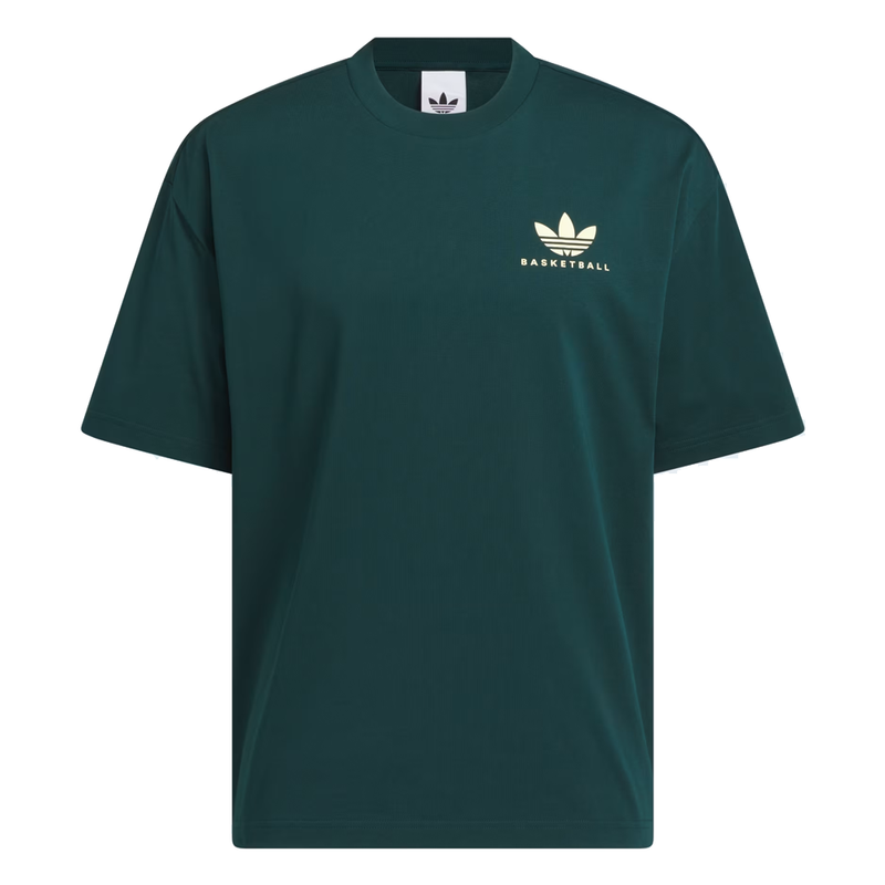 Adidas Worldwide Hoops GFX Tee T-shirt 'Aurora Ivy'
