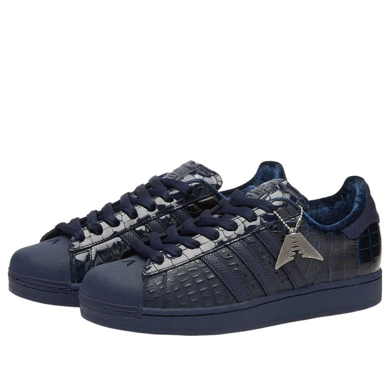 Adidas x Anthony Edwards Superstar 'Navy Croc'
