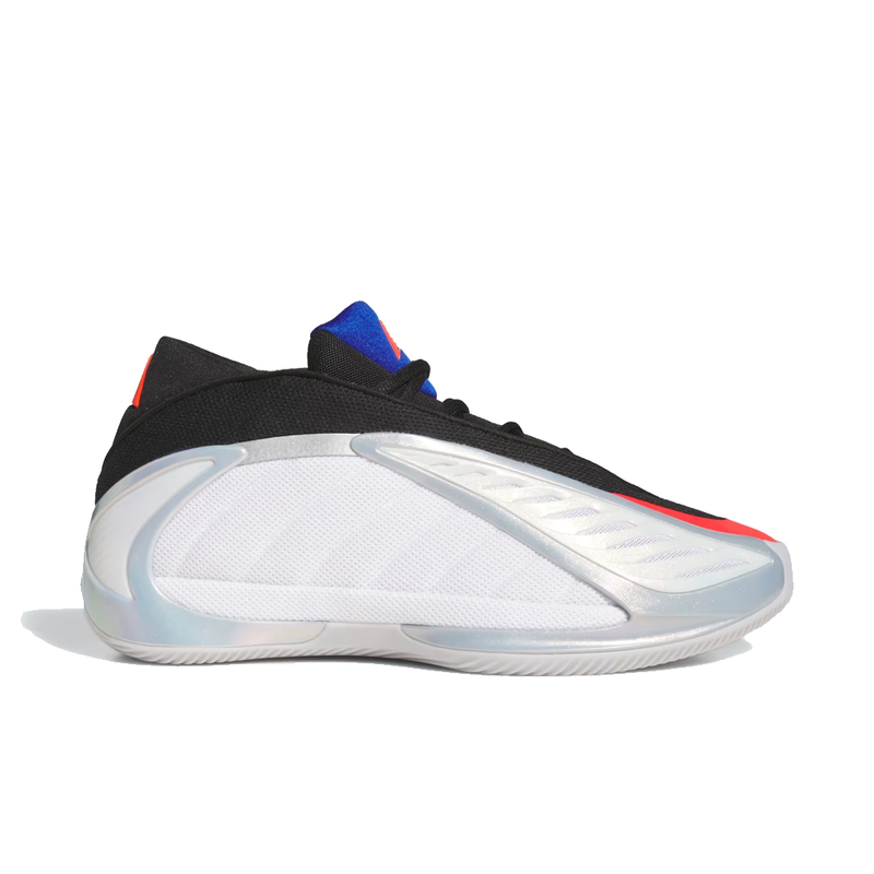 Adidas Anthony Edwards 2 'White/Lucid Red/Metallic Silver' Basketball Shoes