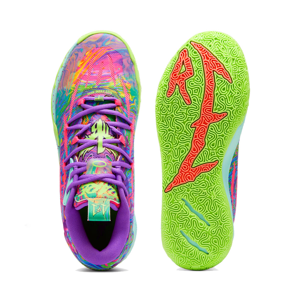 PUMA MB.03 "Be You" Basketball Shoes 'Purple Glimmer/Knockout Pink/Green Gecko'