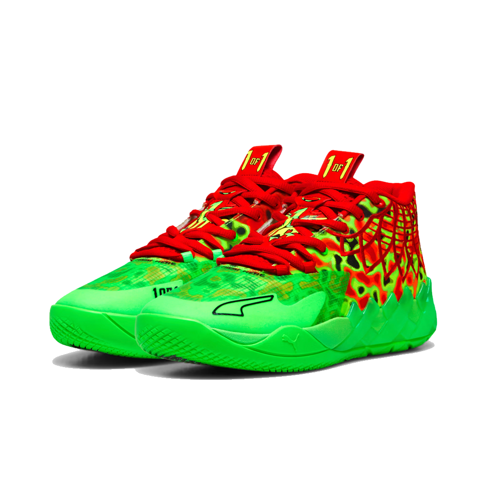 Puma red green on sale