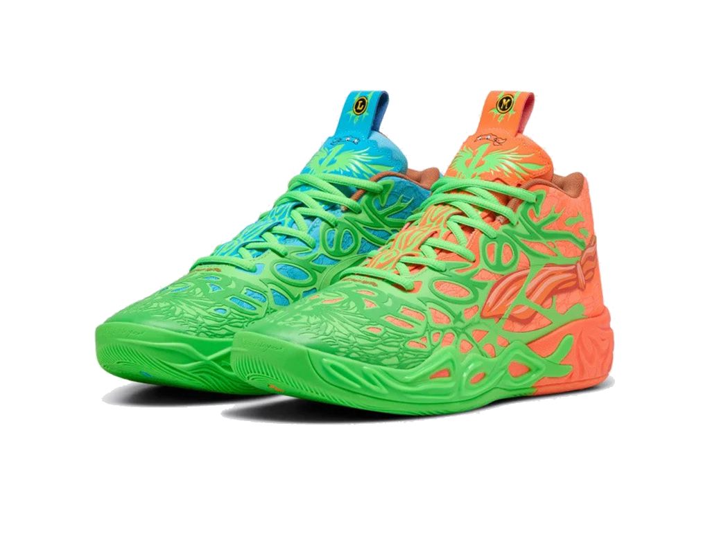 Puma LaMelo Ball MB.04 (GS) "TMNT L&M" 'Green/Blue/Orange'