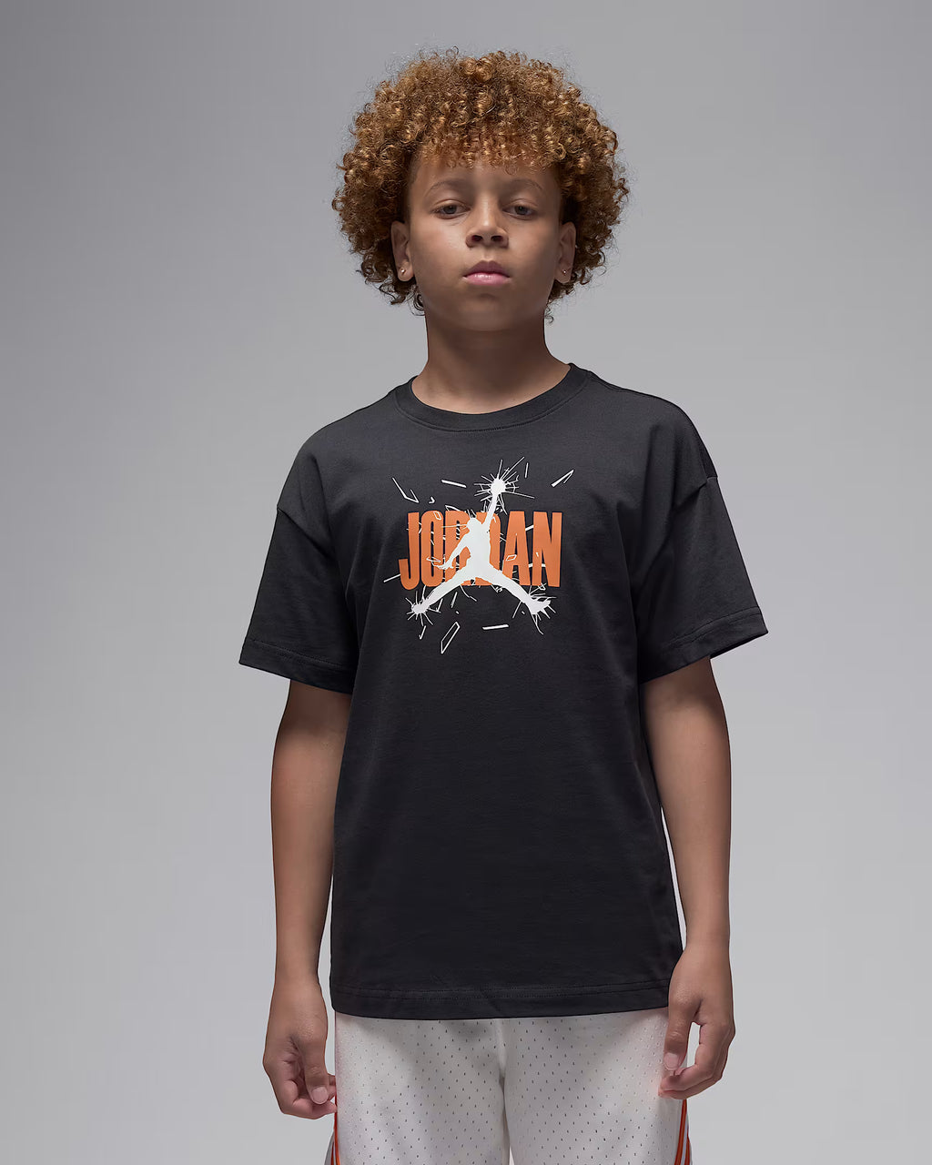 Jordan Big Kids' '85 Shatter T-Shirt 'Off Noir'