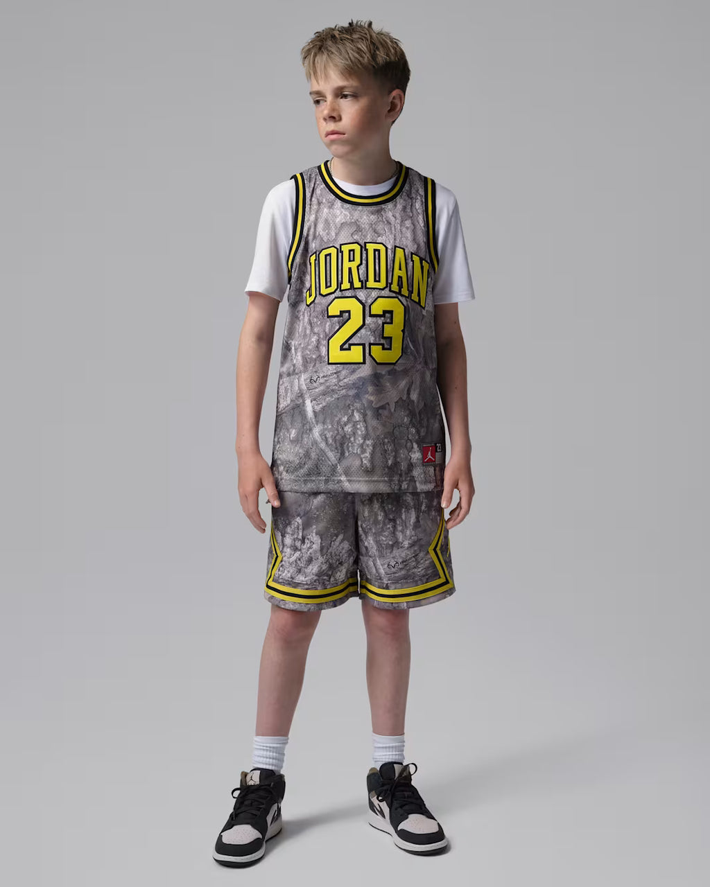 Jordan Big Kids' Dri-FIT MVP Realtree Diamond Shorts