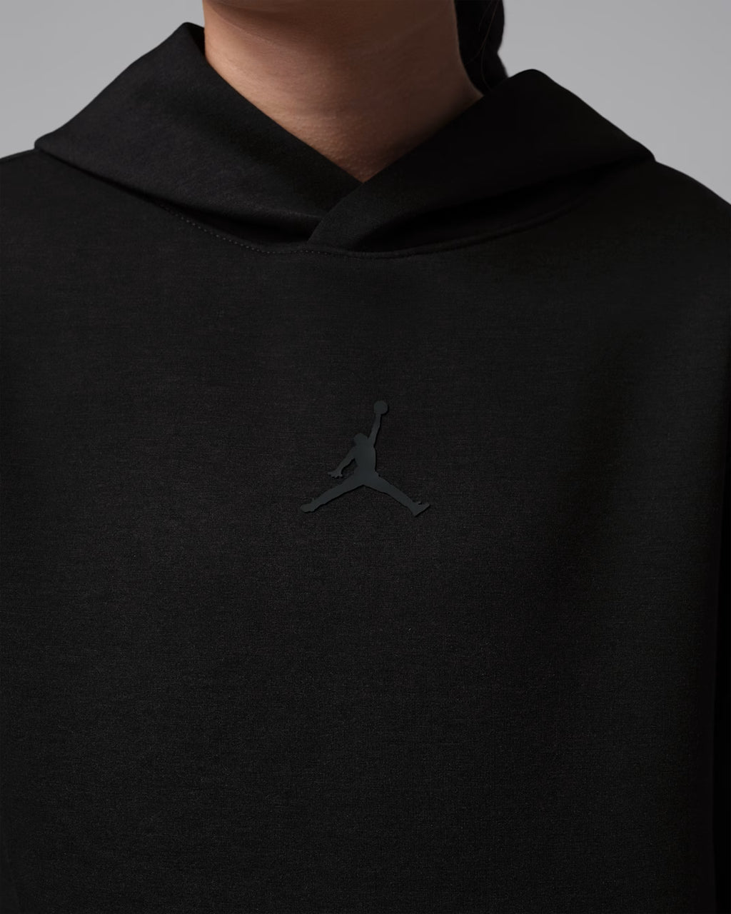 Jordan Big Kids Therma Fit Hoodie 'Black'