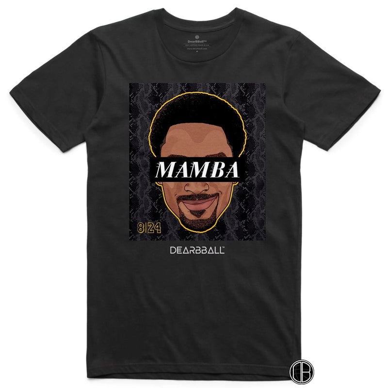 DearBBall Kids Tee - Kobe Bryant Black Mamba Snake Skin 'Black'