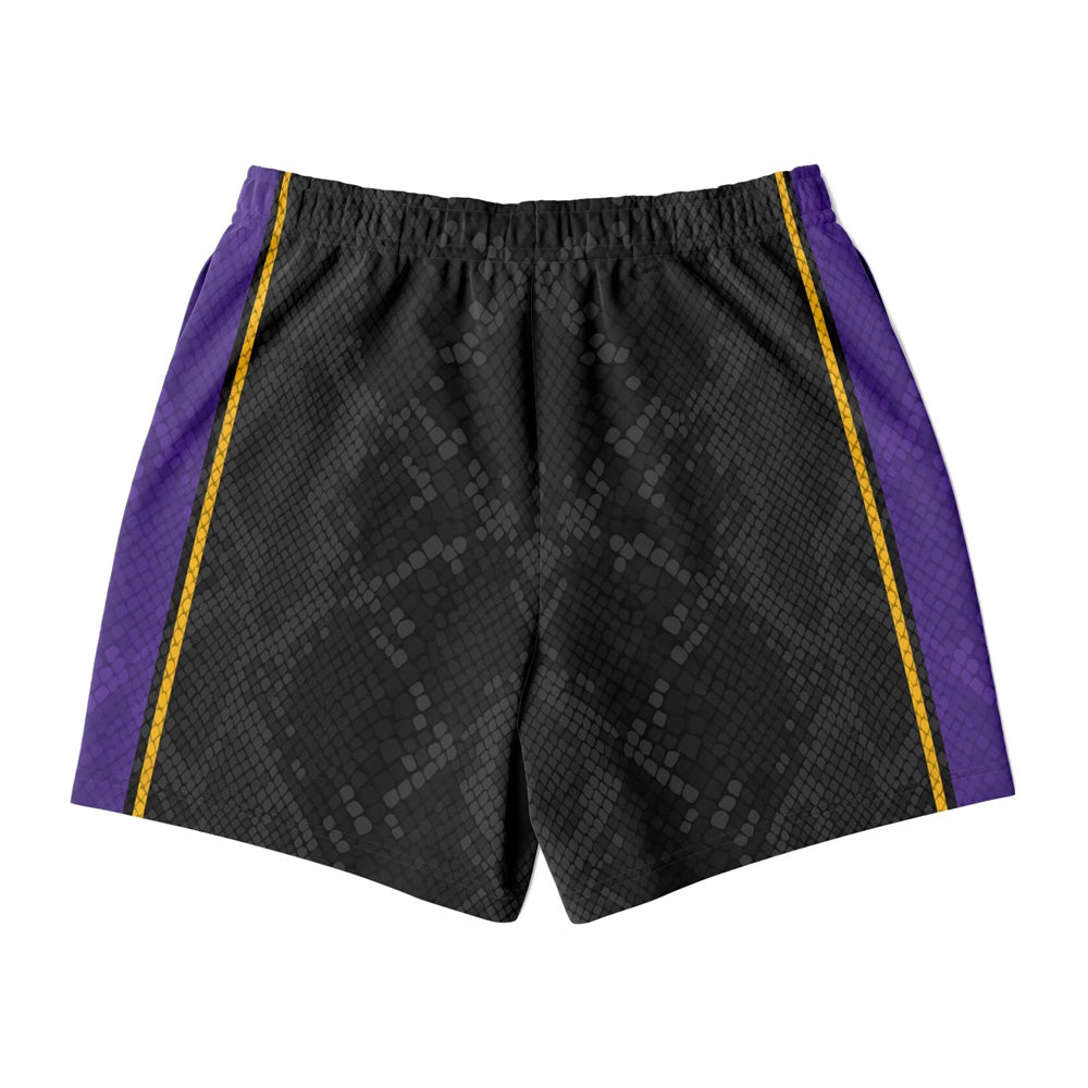 DearBBall Fashion Short - Kobe Bryant Black Mamba Snake Skin 'Black'