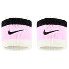 Nike Swoosh Wristbands 2 Pk Pink Foam/Coconut Milk/Black
