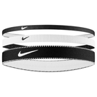 Nike Flex Classic Mixed Width Headbands 3Pk Black/White/Black