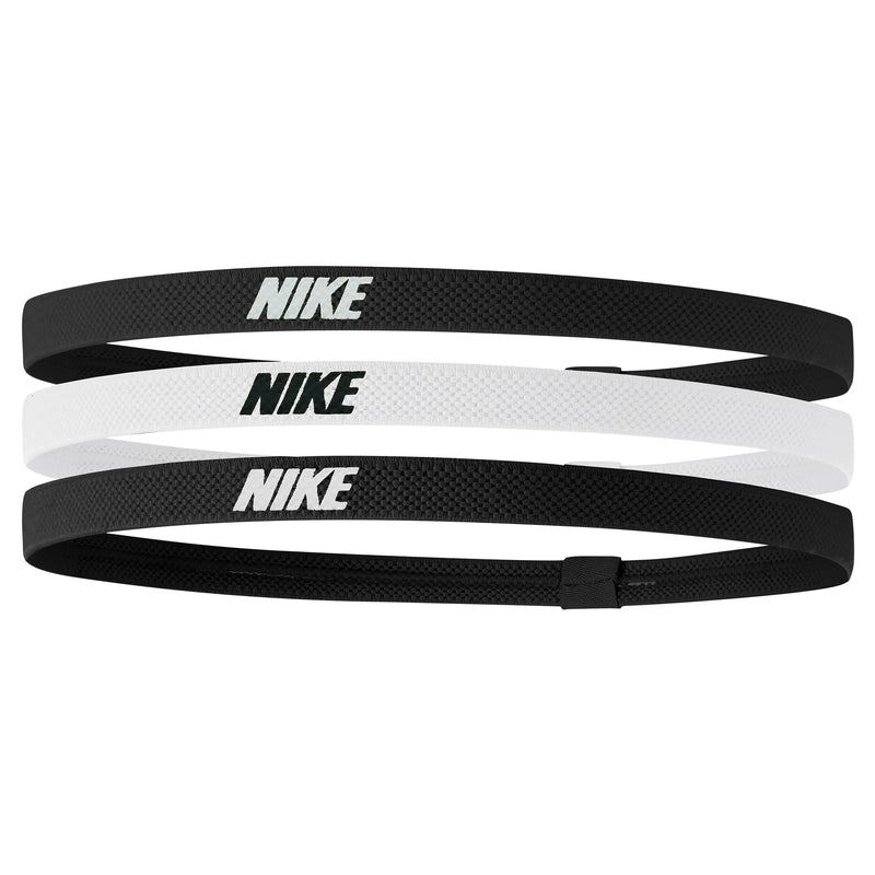 Nike Elastic Headbands 2.0 3 Pack 'Black/White'