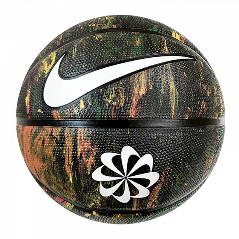 Nike Playground 8P Graphic Size 7 'Multi/Black/White' Basketball