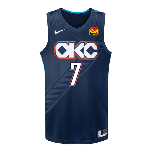 Kids Nike City Edition Swingman Jersey OKC Thunder 'Chet Holmgren'