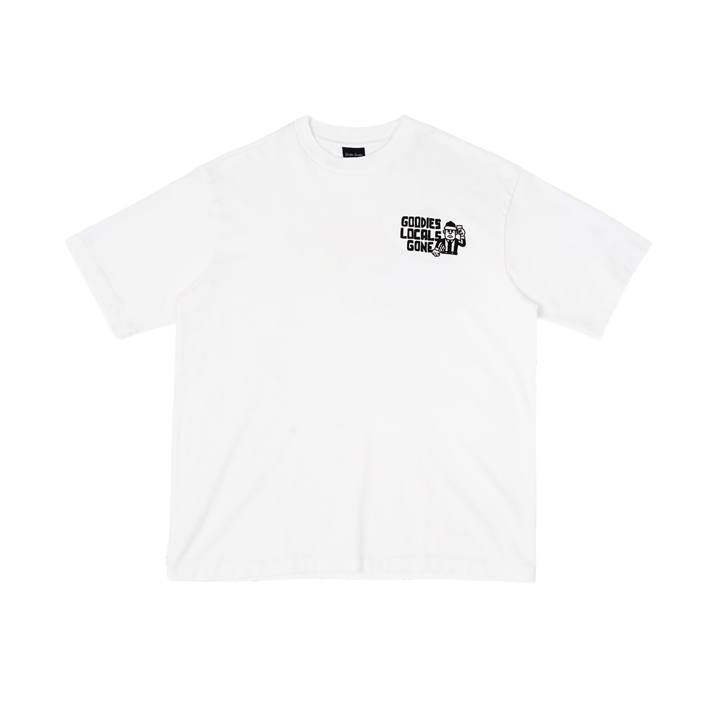 Goodies Sportive Prime Pitch Tee T-shirt 'White'