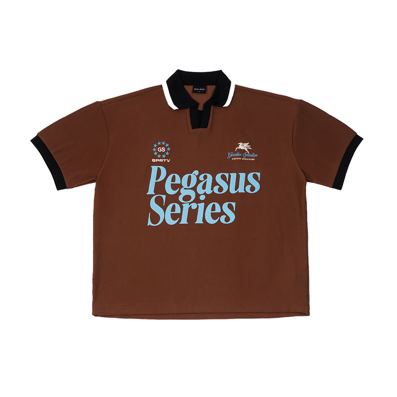 Goodies Sportive SPRTV Football Tee T-shirt 'Brown'