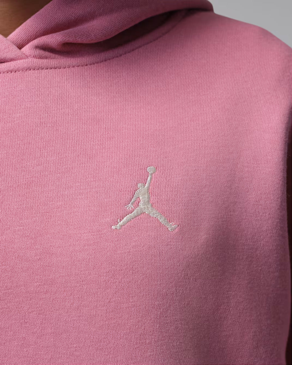 Jordan Big Kids' Fleece Hoodie 'Pink'