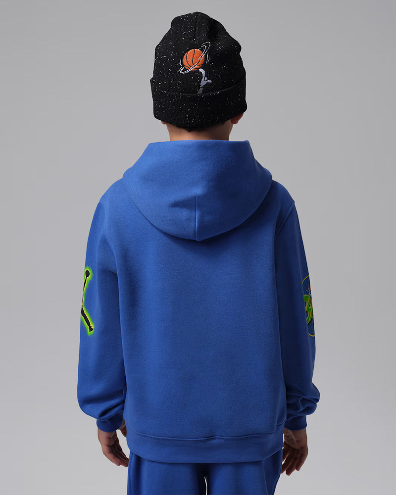 Jordan Big Kids' Space Jam 30 Pullover Hoodie 'Royal Blue'