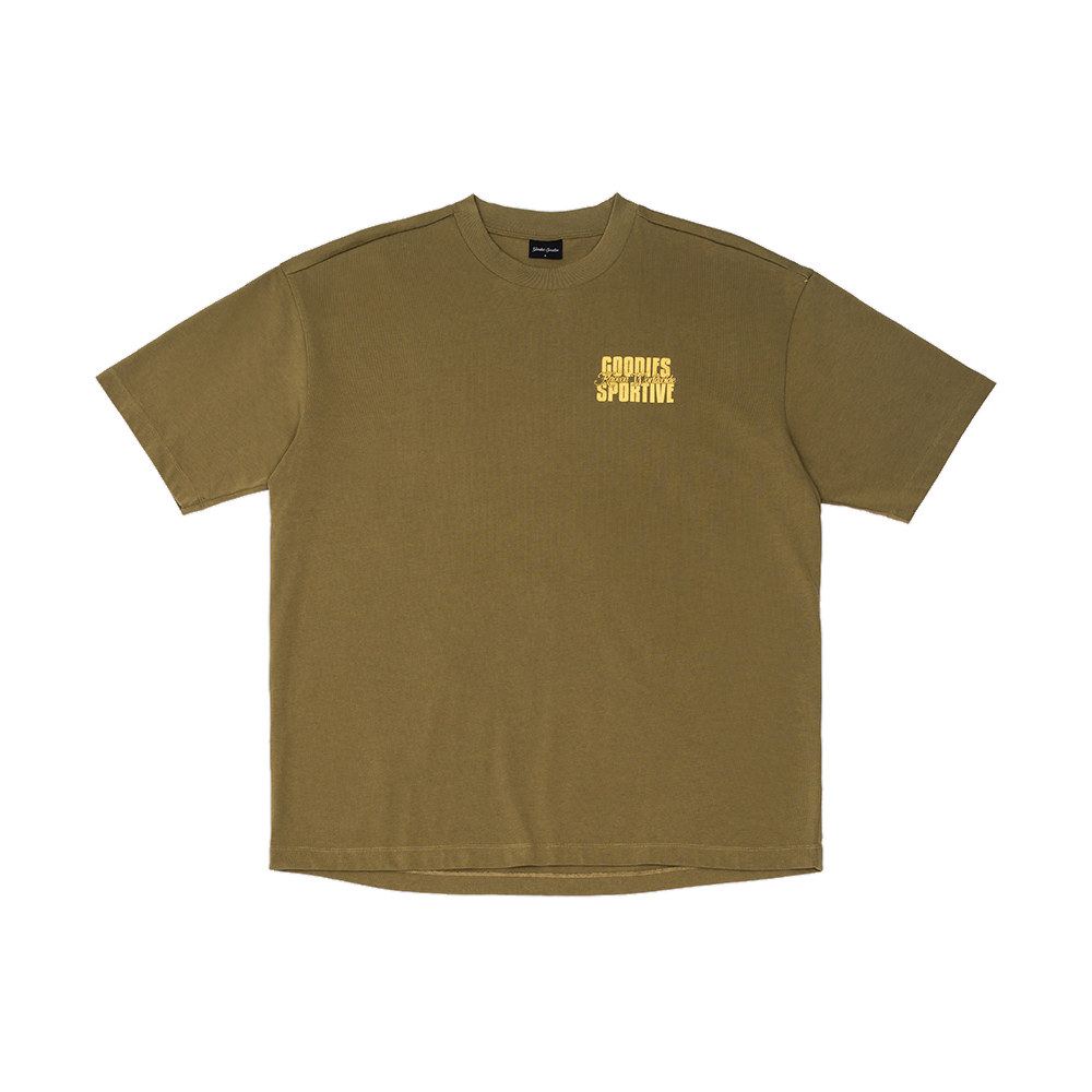 Goodies Sportive Sportive Radio Tee T-shirt 'Khaki'