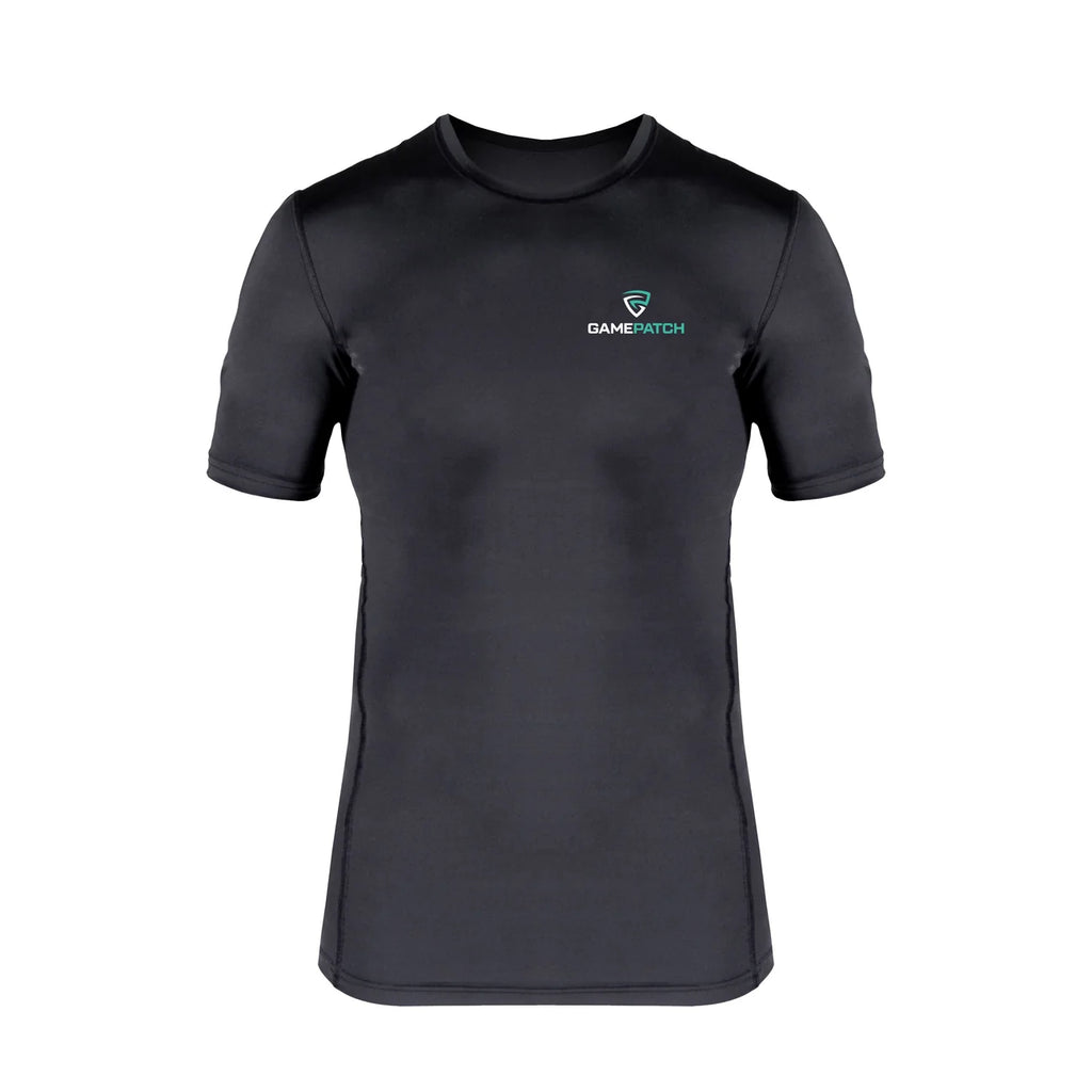 Gamepatch compression shirt short sleeves Black