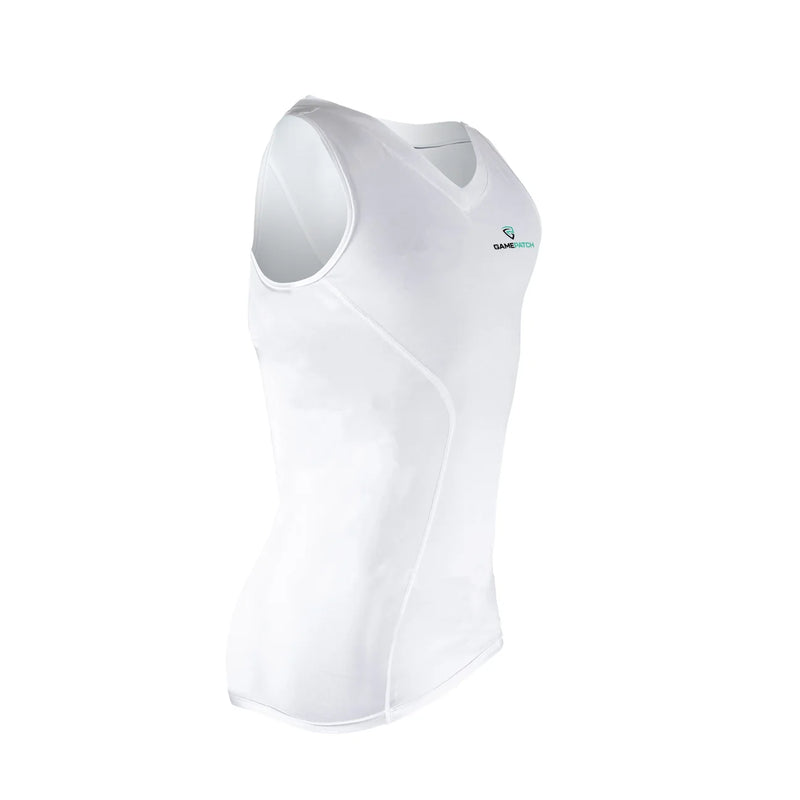 Gamepatch Compression shirt Sleeveless White