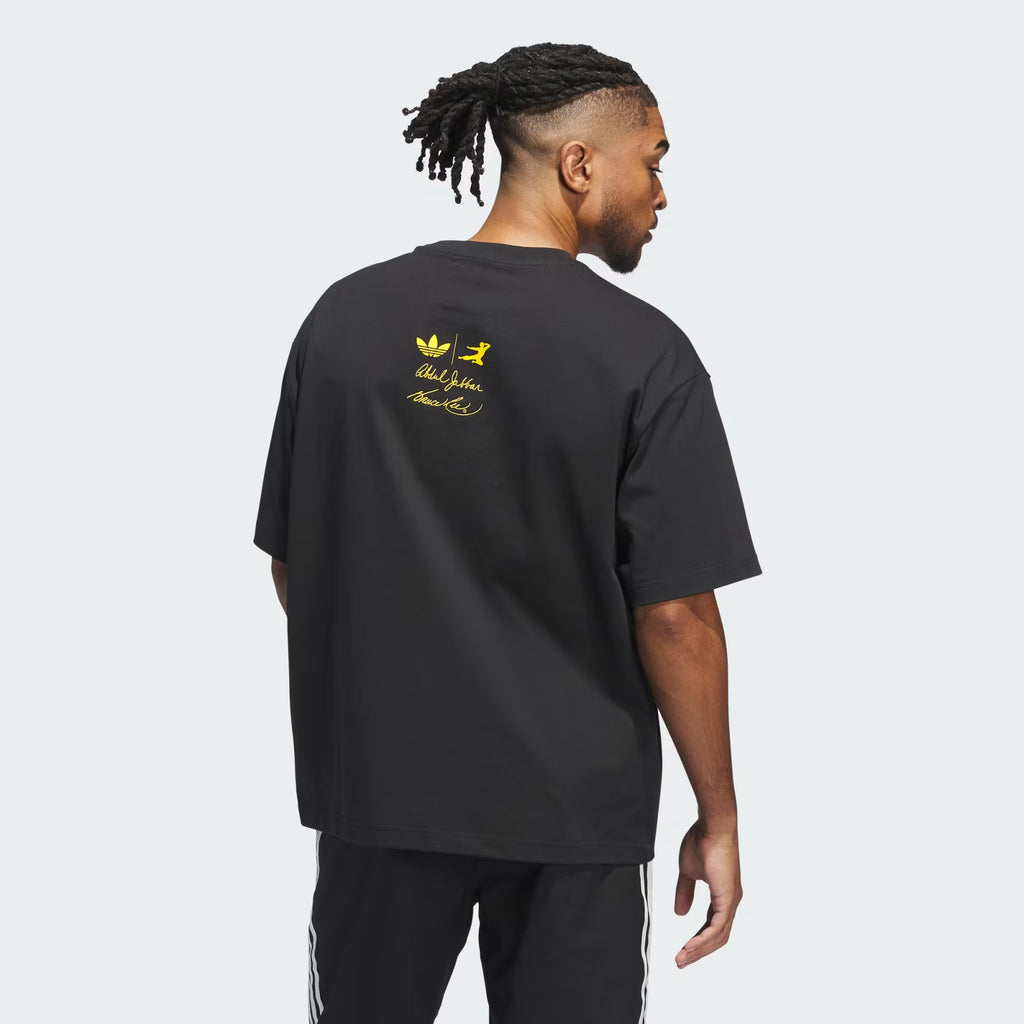 Adidas Kareem Scoring Champ Graphic Tee 'Black'